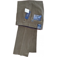 Bruhl Mens Big Size Fine Rib Cotton Stretch Chino