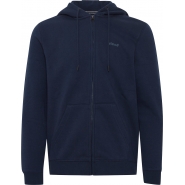 Blend Mens Big Size Plain Zip Through Hoodie