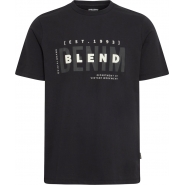 Blend Mens Big Size Branded Logo T Shirt