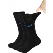 Duke Mens Big Size D555 Pack Of 3 Extra Wide Comfort Fit Socks