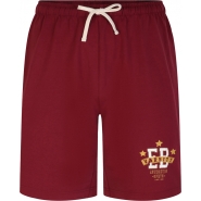 Ed Baxter Mens Big Size Cotton Lounge Short With Elastic and Drawstring Waistband