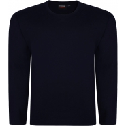 Espionage Mens Big Size Long Sleeve Plain Cotton T Shirt