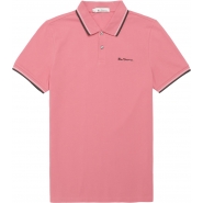 Ben Sherman Mens Big Size Organic Cotton Signature Polo Shirt