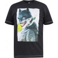 D555 Mens Big Size Official Batman Printed T-Shirt