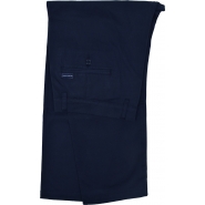 Ed Baxter Mens Big Size Low Front Cotton Stretch Chino