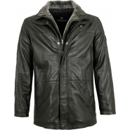 Redpoint Mens Big Size Three Quarter Soft Leather Jacket