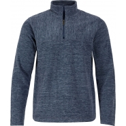 Mens Big Size Weird Fish Quarter Zip Sweatshirt